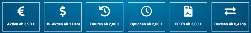 Übersicht Kostenstruktur Banx